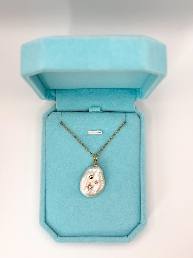 Baroque Pearl Drop Earrings Gold Plated Convertible Necklace Jewelry