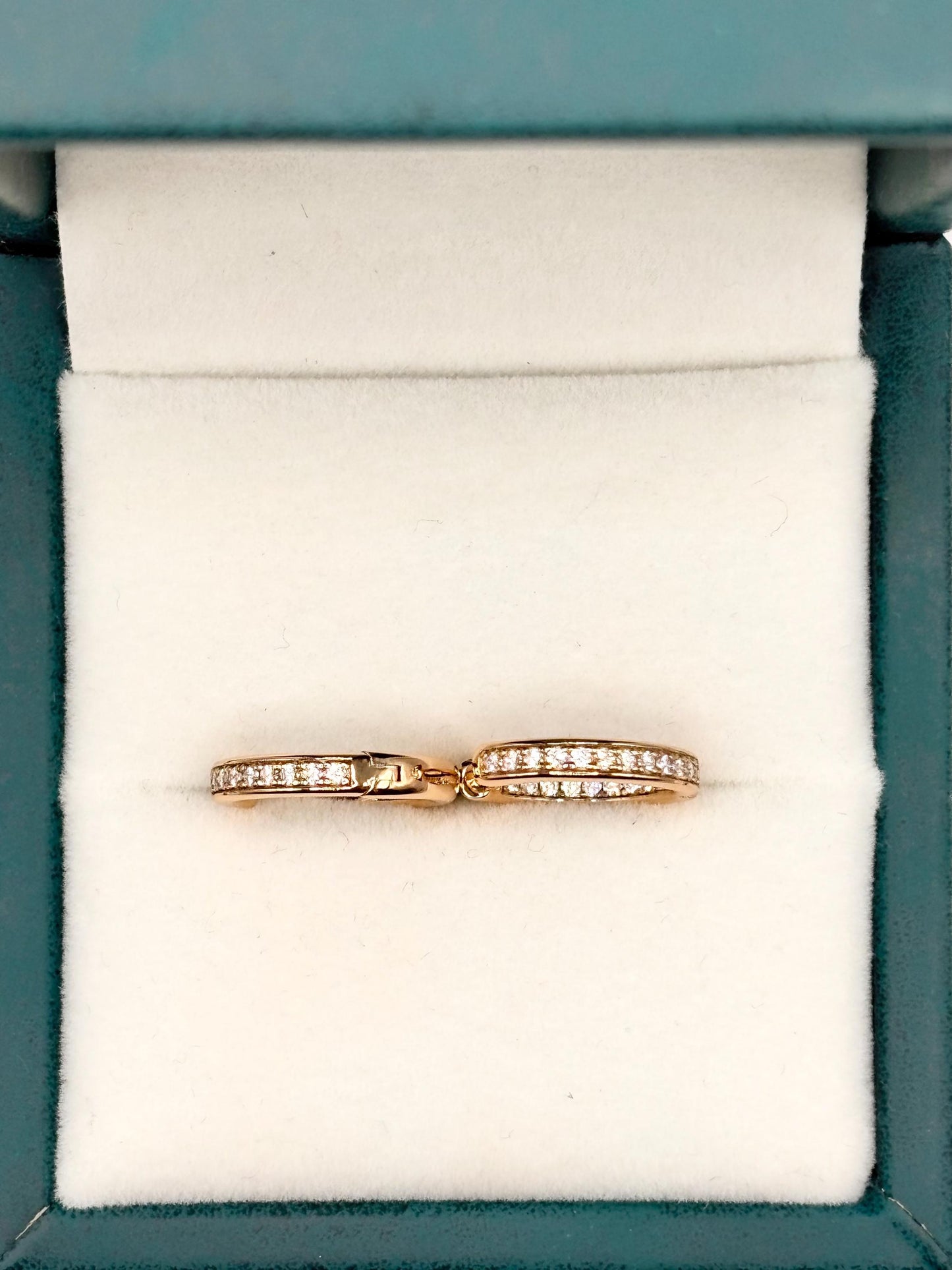 Moissanite Huggie Hoop Earrings, 925 Sterling Silver, Dainty Minimalist Hoops, Gift for Her